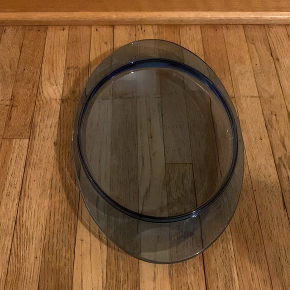 VTG Anchor Hocking 2 Qt Casserole Ovation Dish w Lid Cobalt Blue - Picture 6 of 6